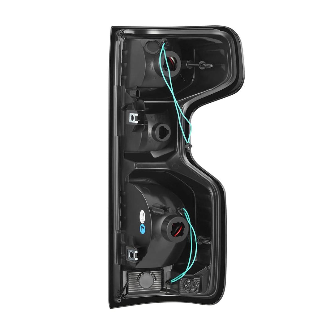 2019-2024 Chevrolet Silverado 1500 LED Tail Lights Clear Lens