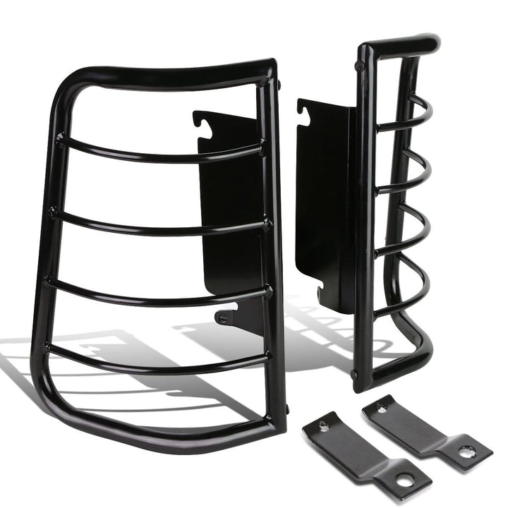 99-07 Ford F-250 F-350 F-450 F-550 Super Duty Tail Light Guard Black