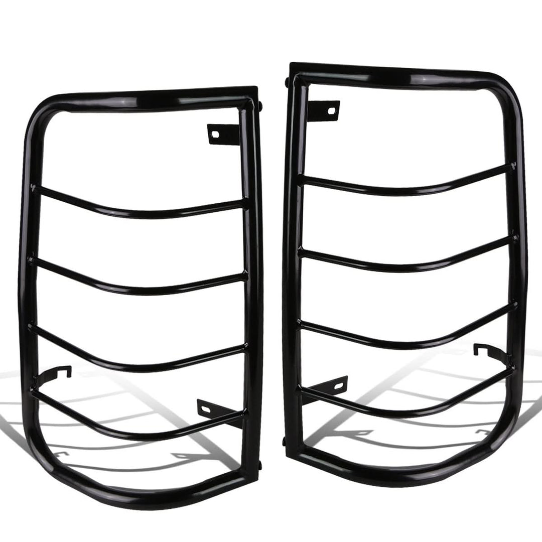 99-07 Chevy Silverado GMC Sierra Tail Light Guards - Black