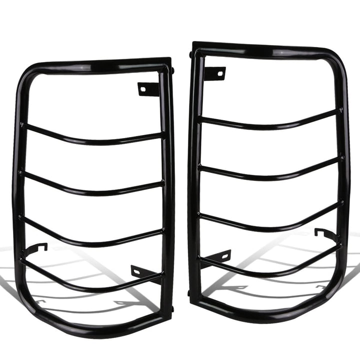 99-07 Chevy Silverado GMC Sierra Tail Light Guards - Black