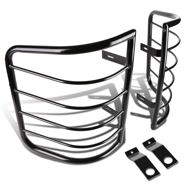 07-14 Chevy Silverado / GMC Sierra Tail Light Guards - Black