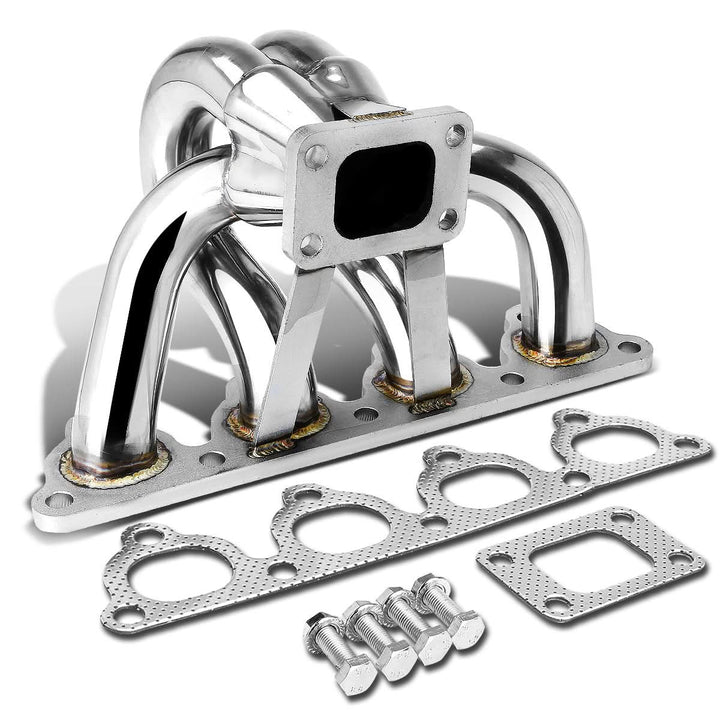 Honda D-Series Turbo Manifold - Stainless Steel T25/28 Flange