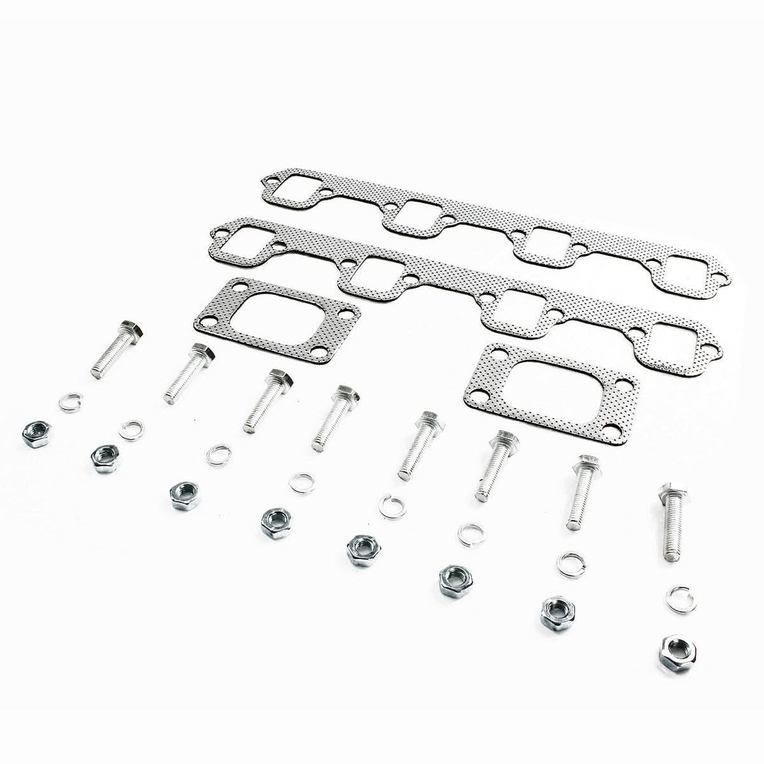 87-94 Ford Mustang 5.0L Twin Turbo Manifold - Stainless Steel