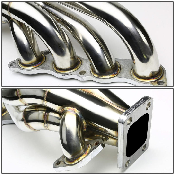 Honda K20 K-Series Side Mount Turbo Manifold T3 Flange Stainless Steel