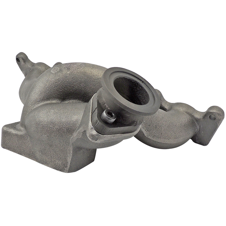 VW/Audi B5 Top Mount T3 Twin Scroll Turbo Manifold - v-band wastegate
