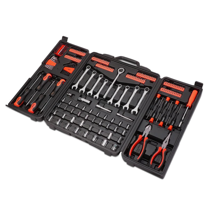 220 Piece Vehicle Repair Tool Set Kit with Storage Box