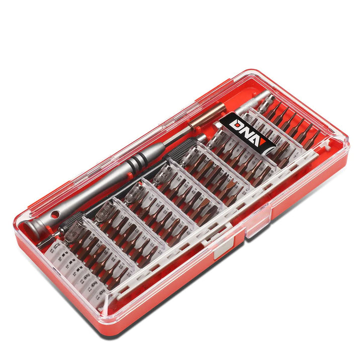 Security Tamper Proof Bit Kit - DNA Logo - 60PCS - 5" Flex Extension