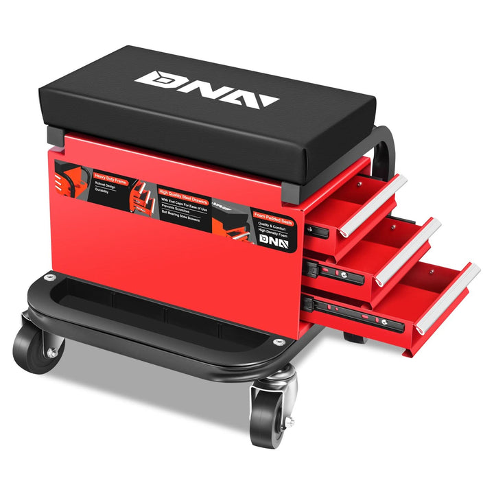 3 Drawer Rolling Mechanics Seat