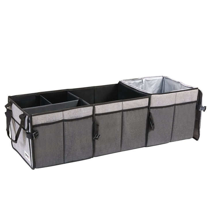 Collapsible Car Trunk Organizer - 96x29x32cm Storage Solution