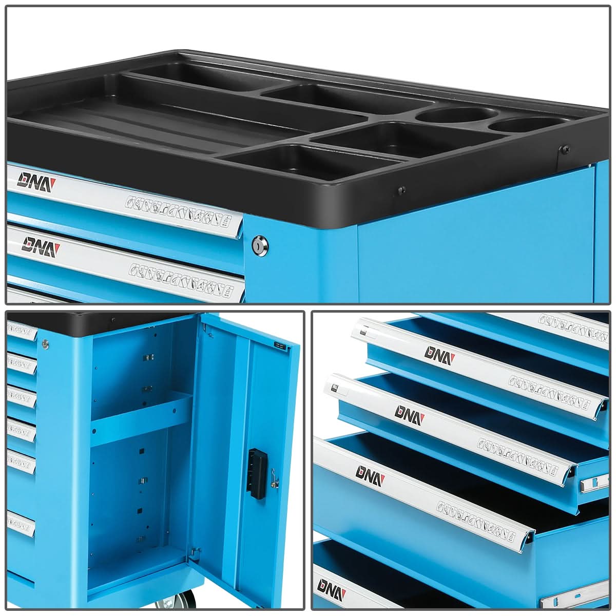 6-Drawer Top Roller Cabinet - Plastic – ACM Technik LLC