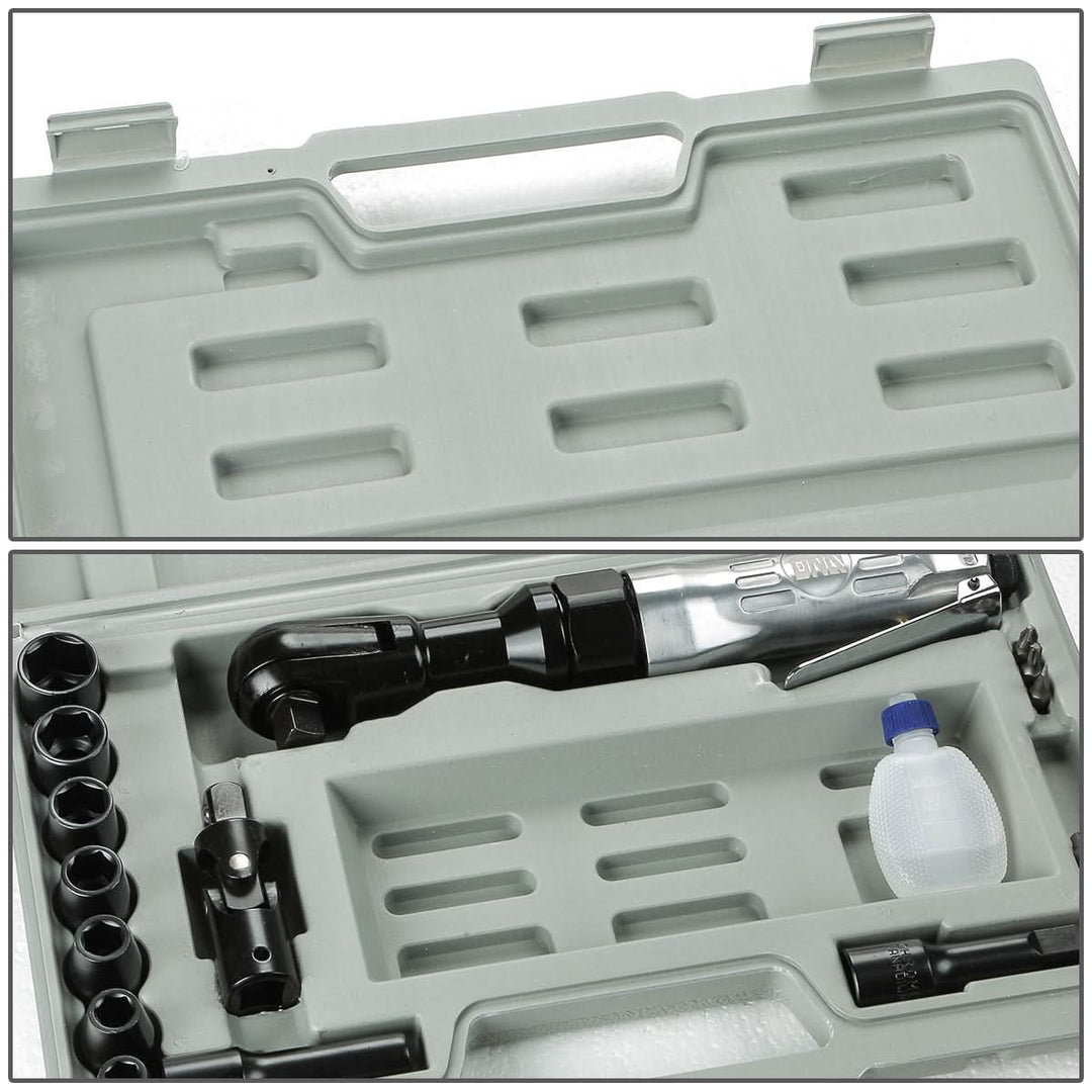 17-Piece 1/2 Inch Air Ratchet Wrench Kit