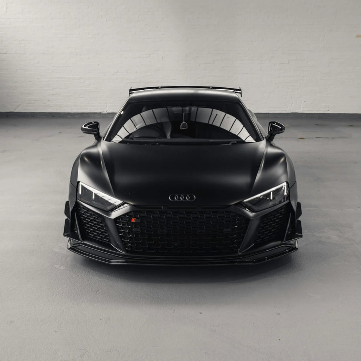 Audi R8 4S Facelift Pre-Preg Carbon Fibre Front Splitter by TRE