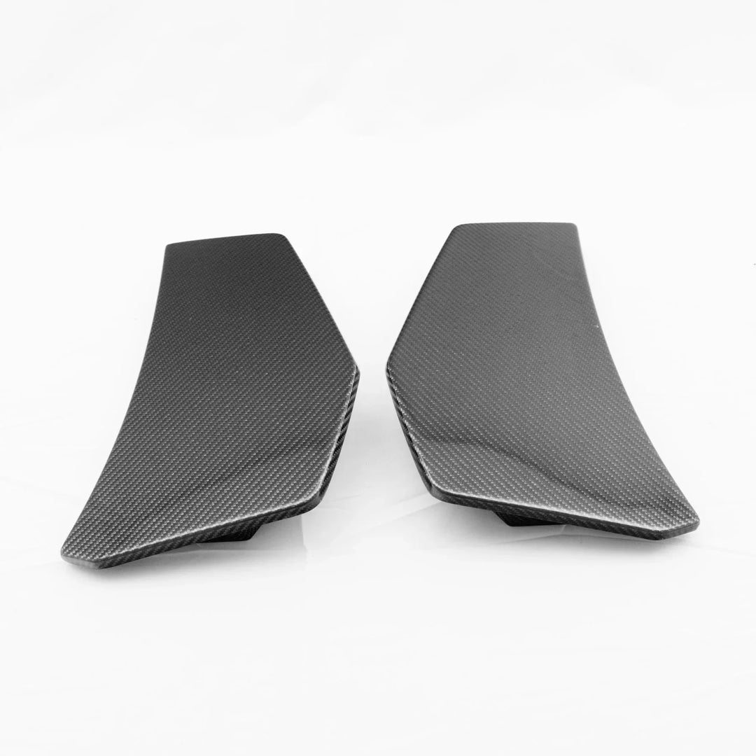 Audi R8 4S Pre-Preg Carbon Fibre Rear Bumper Canards by TRE