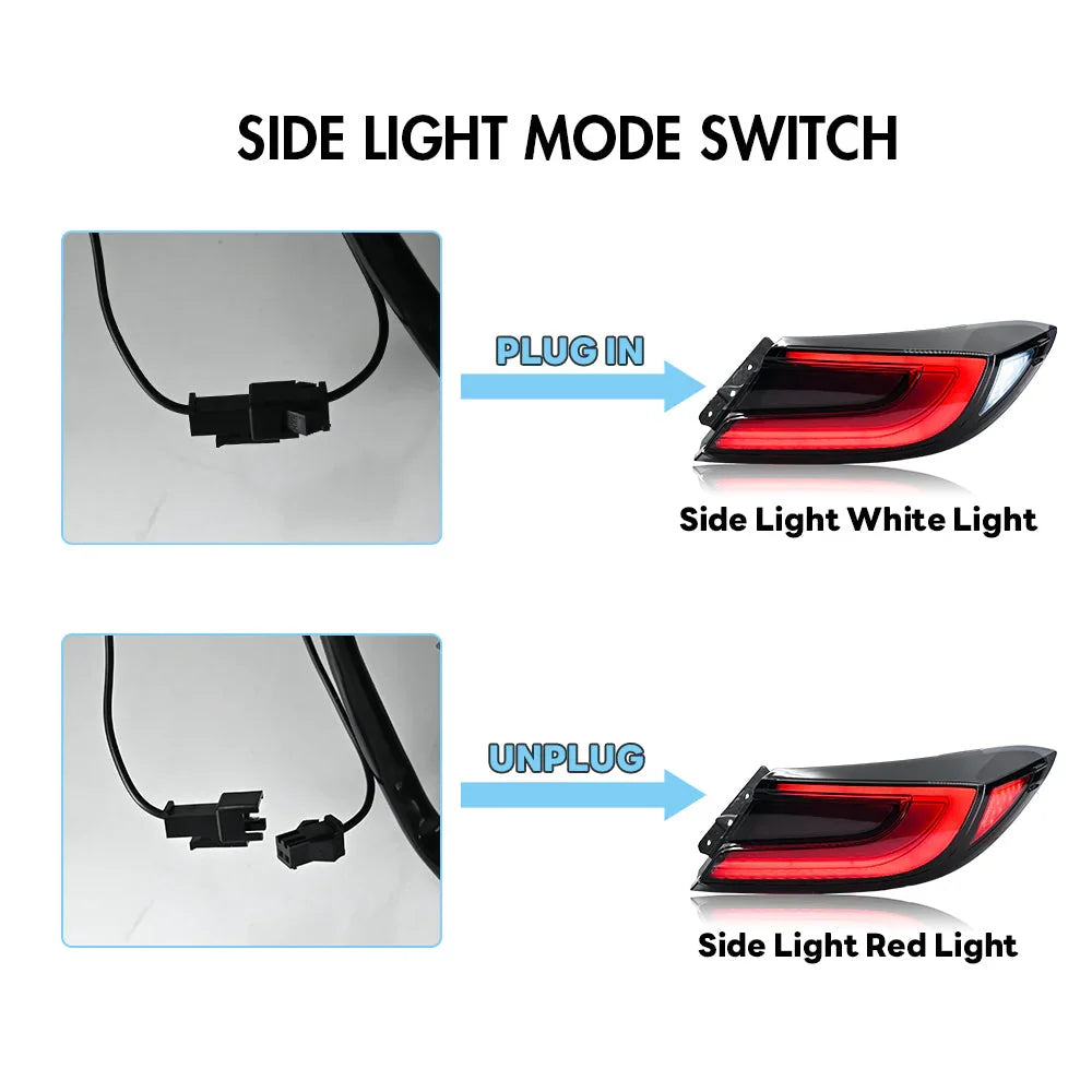 NTXGlow OEM Clear Style LED Tail Lights (2022-2025 Subaru GR86) - invoke concepts