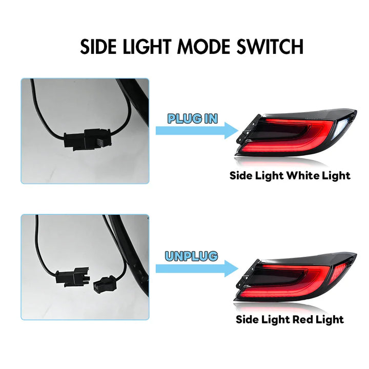 NTXGlow OEM Clear Style LED Tail Lights (2022-2025 Subaru GR86) - invoke concepts