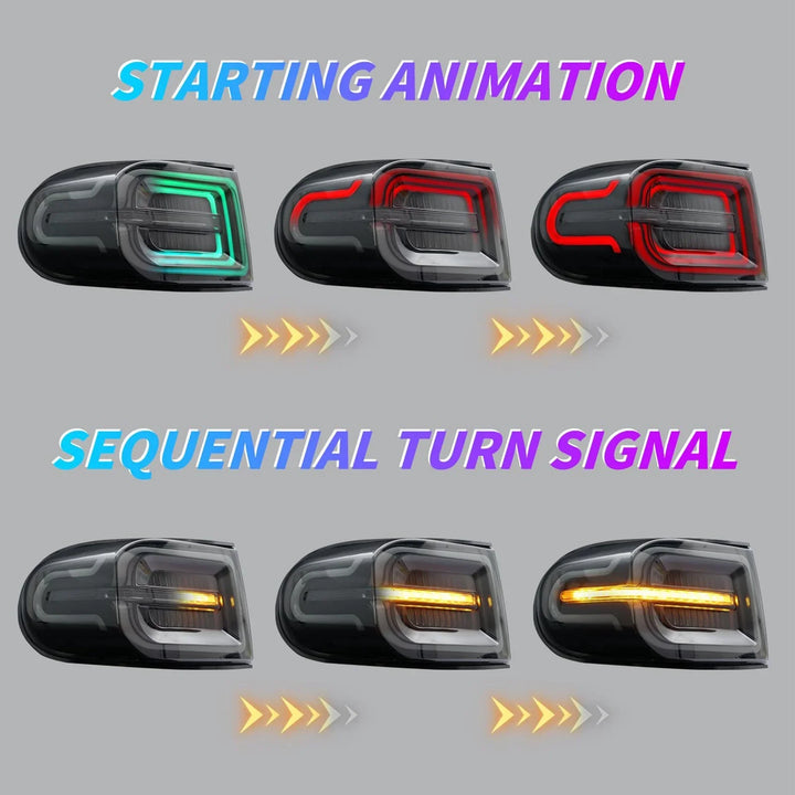 NTXGlow Tail Lights (2007-2020 Toyota Fj Cruiser)