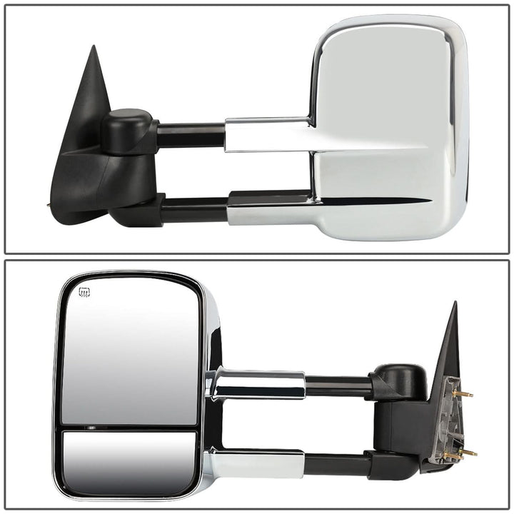 2003-2006 Chevrolet Silverado / GMC Sierra Towing Mirrors - Powered Heated Chrome