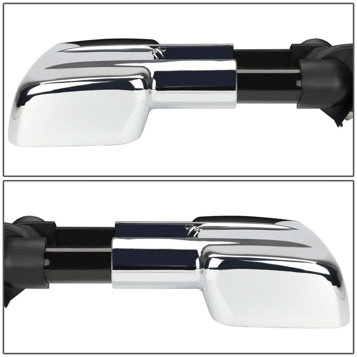 99-06 Chevrolet Silverado / GMC Sierra Manual Towing Mirrors - Chrome