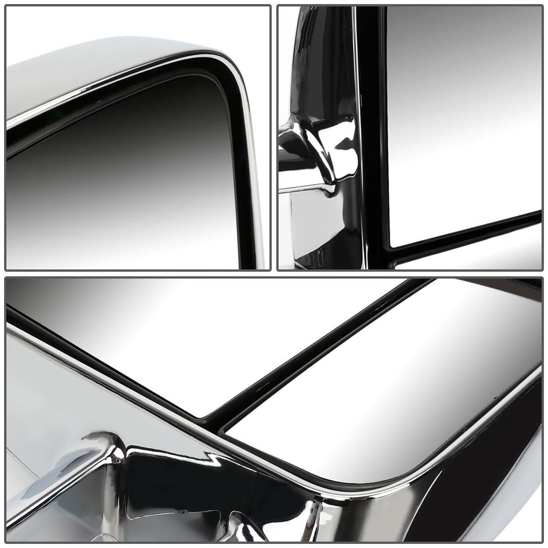 99-06 Chevrolet Silverado / GMC Sierra Manual Towing Mirrors - Chrome