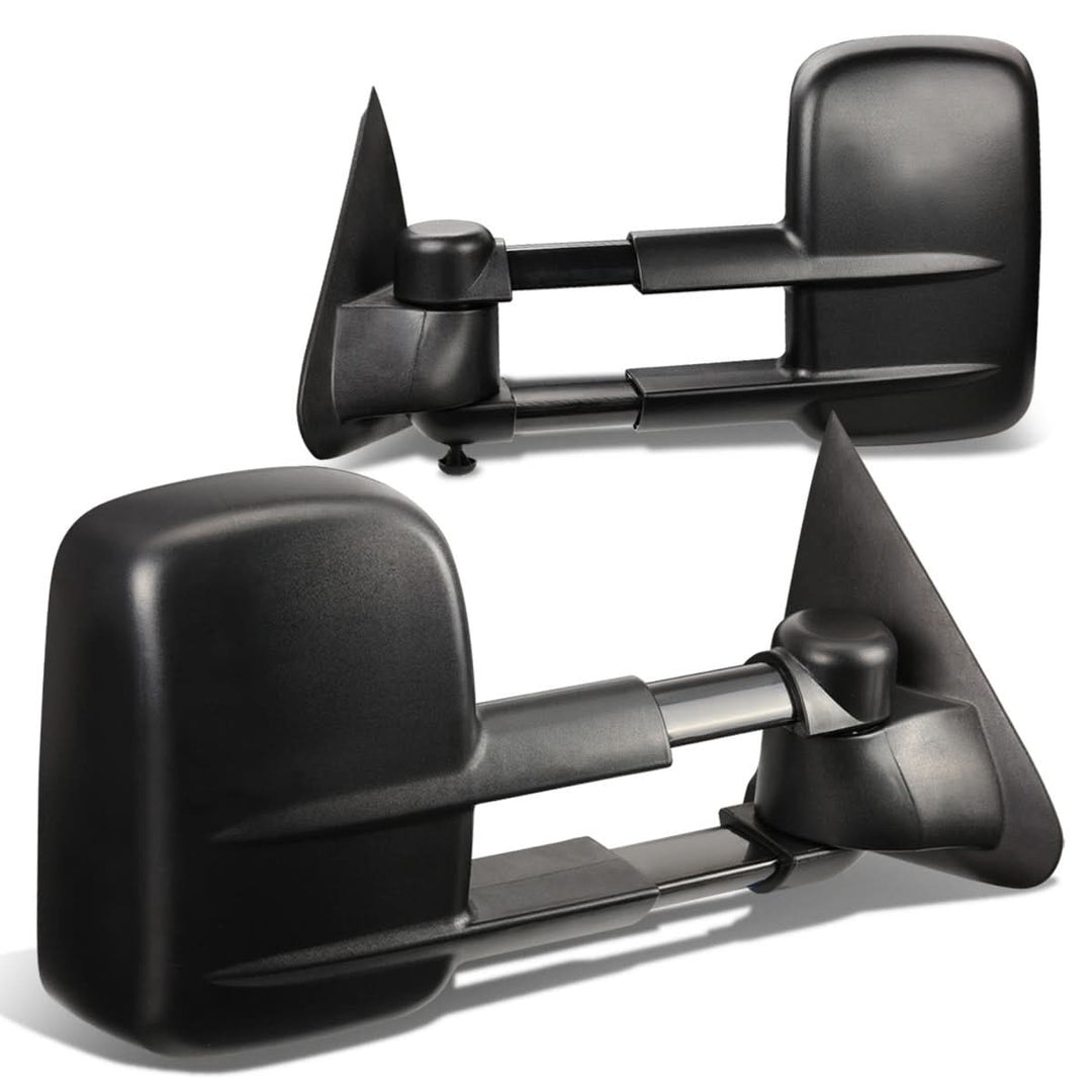 1997-2003 Ford F-150 Power Towing Mirrors Pair Black