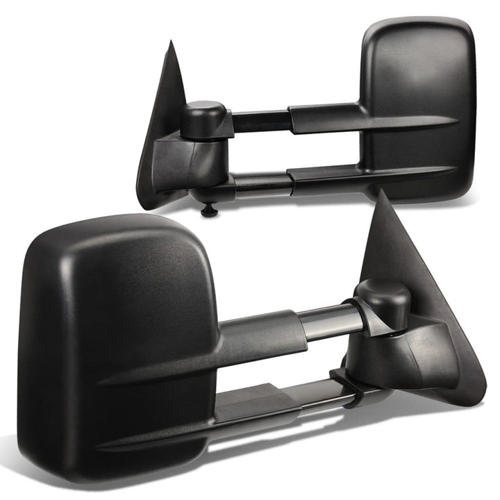 1997-2003 Ford F-150 Power Towing Mirrors Pair Black
