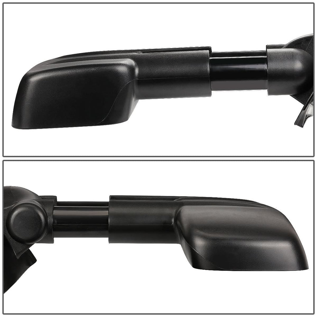 1997-2003 Ford F-150 Power Towing Mirrors Pair Black