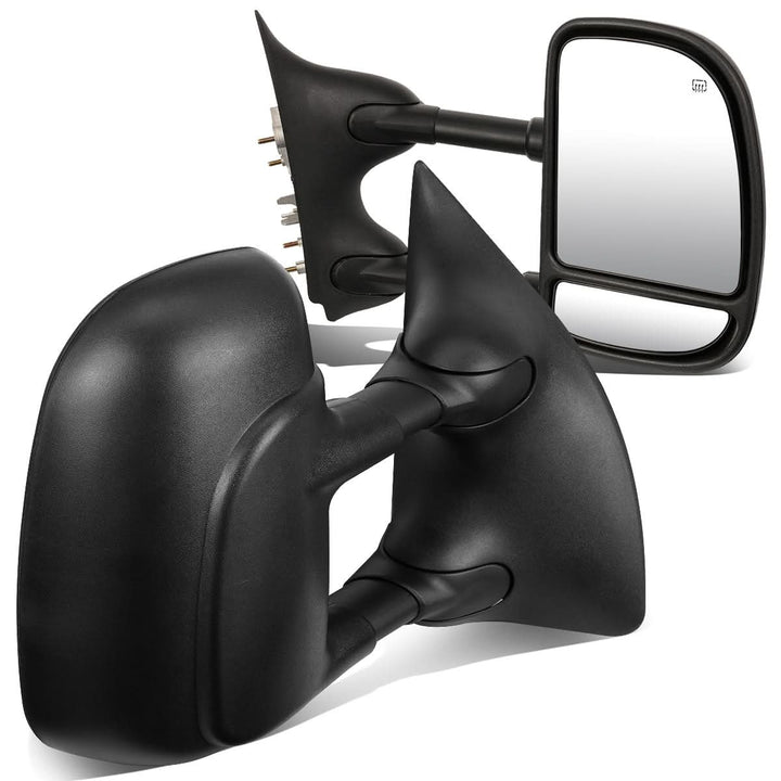 99-07 Ford F-250 F-350 F-450 F-550 Powered Heated Towing Mirrors Pair