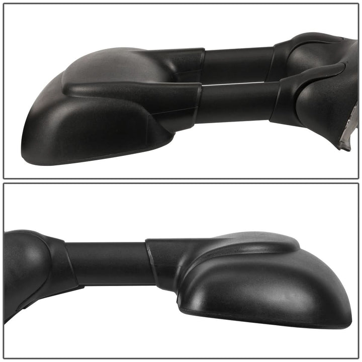 1999-2007 Ford F-250 F-350 F-450 F-550 Manual Towing Mirrors Pair