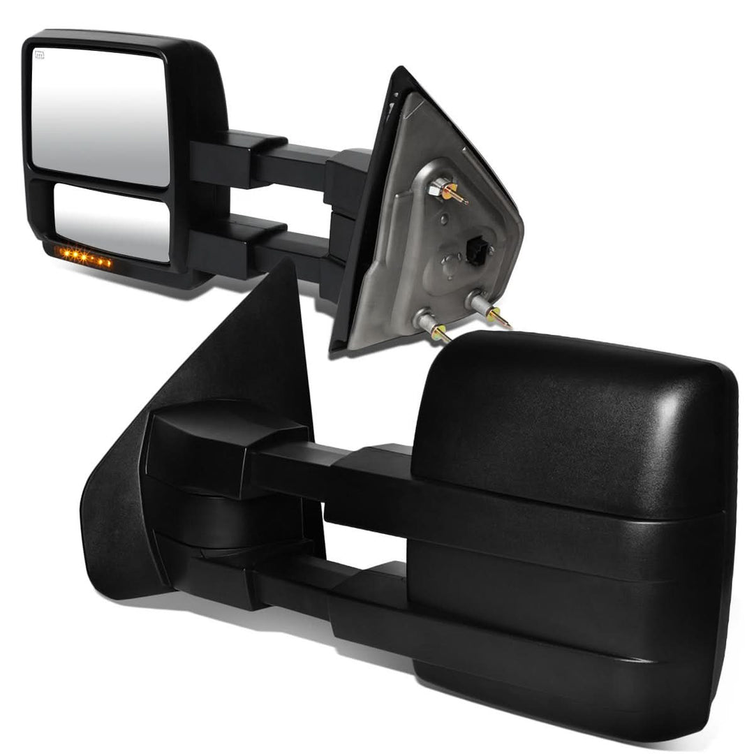 2004-2014 Ford F-150 Powered Towing Mirrors - Heated w/ Puddle Light