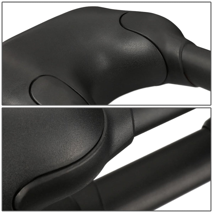 03-07 Ford E-150 E-250 E-350 Towing Mirrors - Manual Black Pair