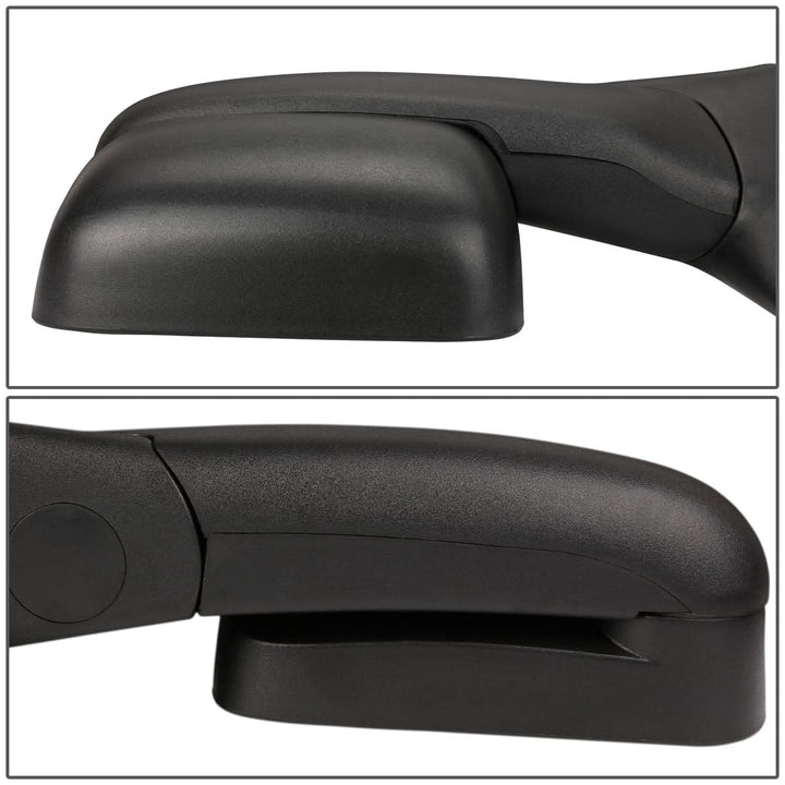 94-02 Dodge Ram 1500 2500 3500 Left Manual Towing Mirror Black
