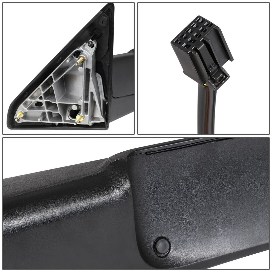 09-16 Dodge Ram Powered Heated Towing Mirrors - Chrome Pair