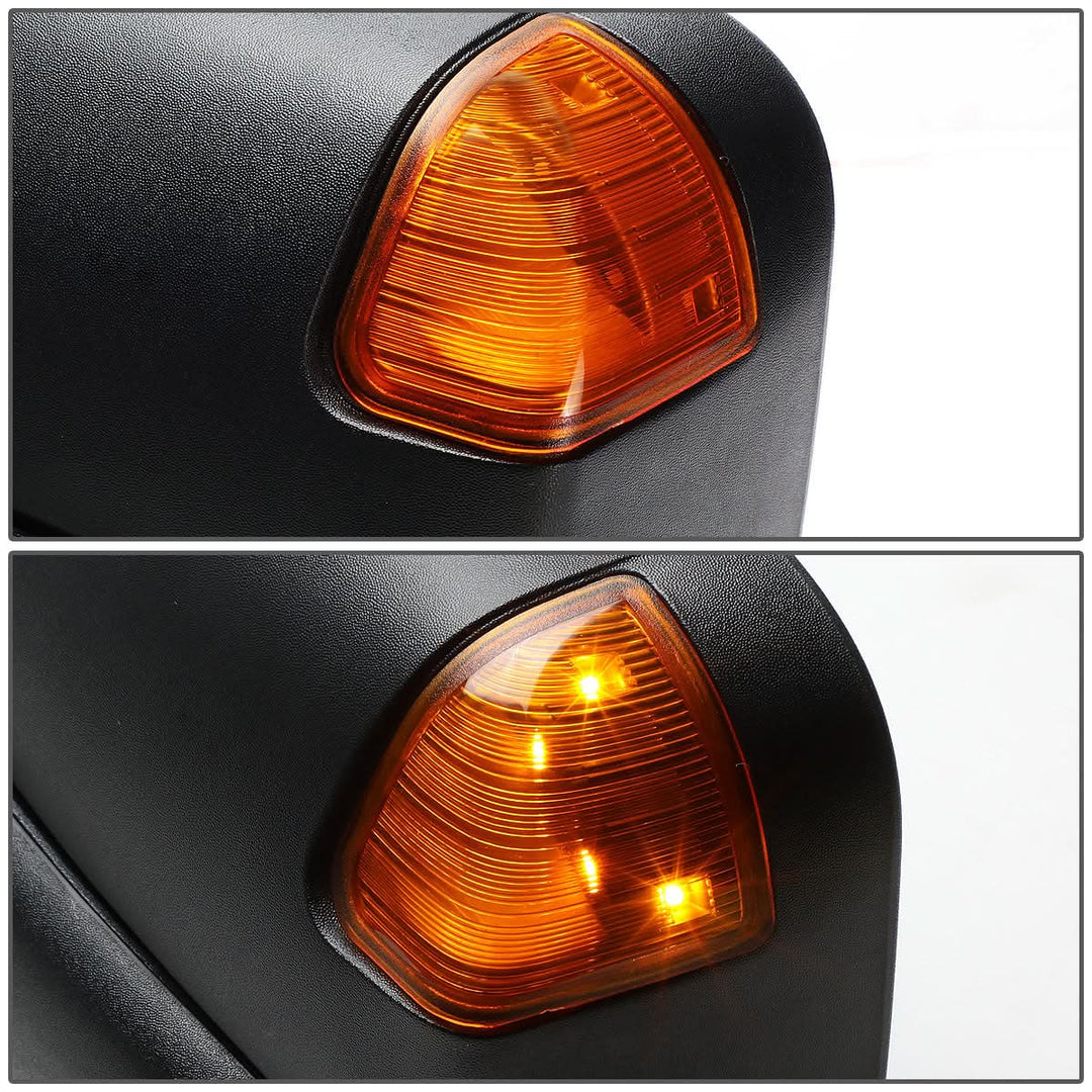 09-16 Dodge Ram Powered Heated LED Towing Mirrors - Black