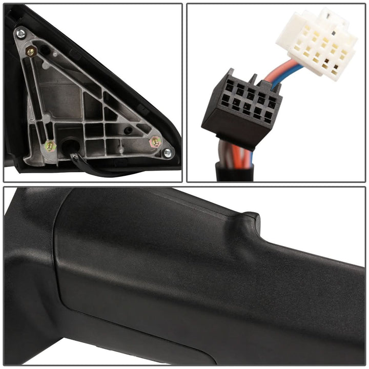 09-16 Dodge Ram Powered Heated LED Towing Mirrors - Black