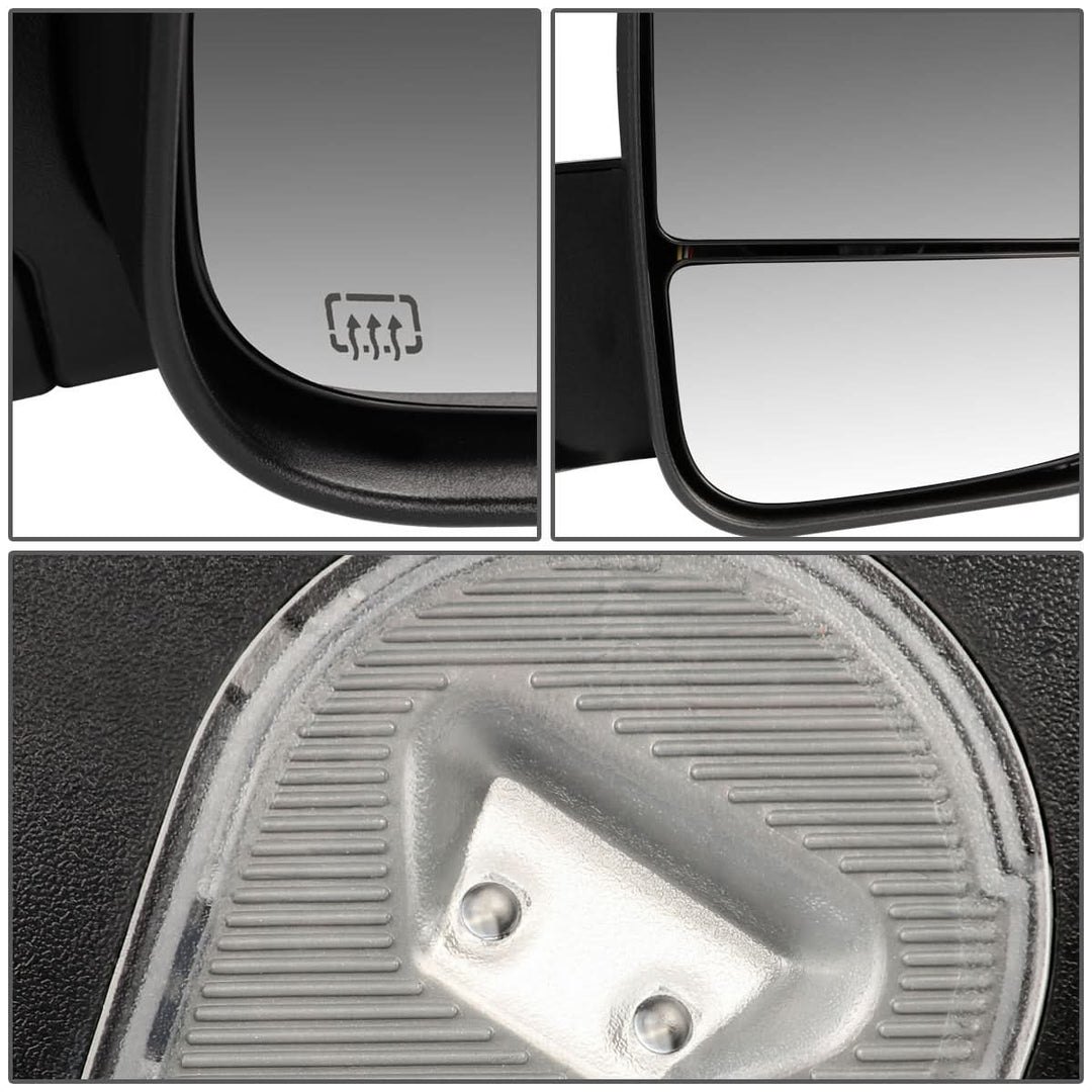 09-16 Dodge Ram Powered Heated LED Towing Mirror - Right Side