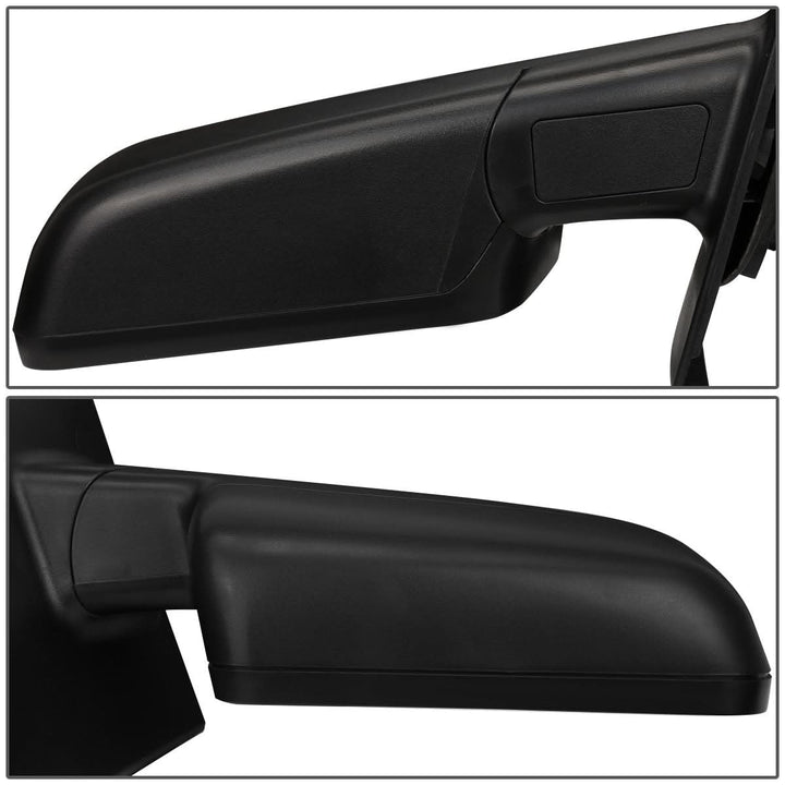 04-14 Ford F-150 Powered Heated Towing Mirror - Right Side Black
