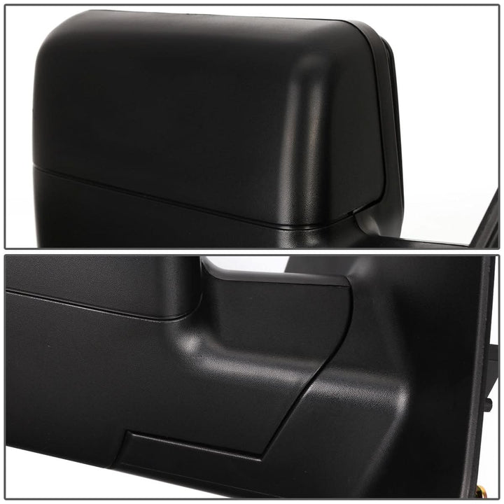 04-14 Ford F-150 Powered Heated Towing Mirror - Right Side Black