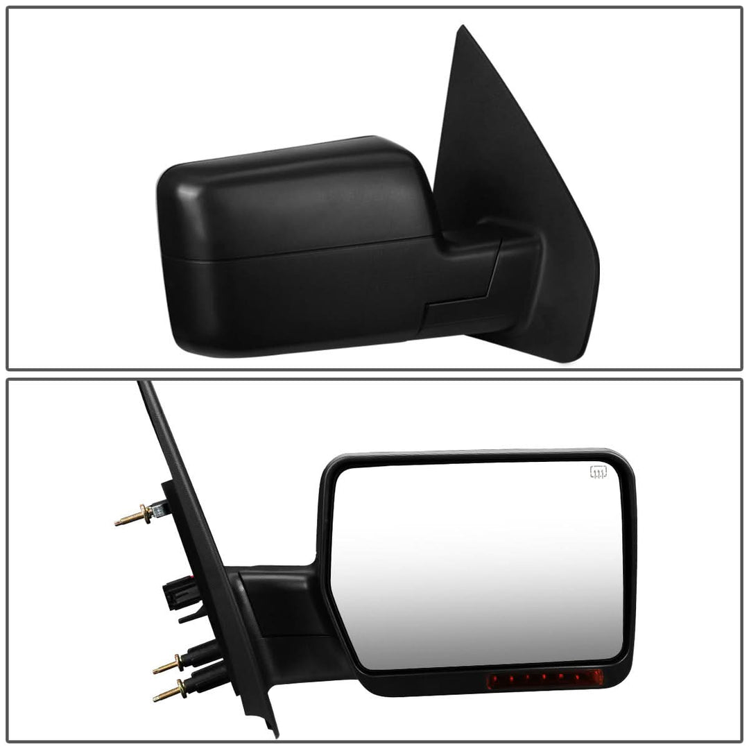 2004-2006 Ford F-150 Right Towing Mirror - Powered Heated Amber Signal