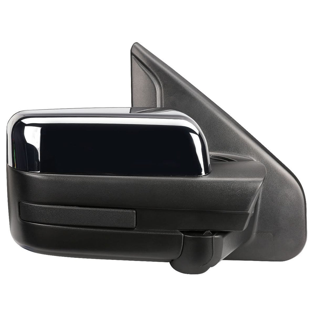 2004-2014 Ford F-150 Right Towing Mirror - Powered Heated Chrome