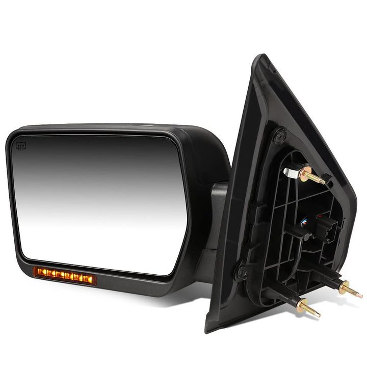 2004-2014 Ford F-150 Left Towing Mirror - Powered Heated Amber Signal