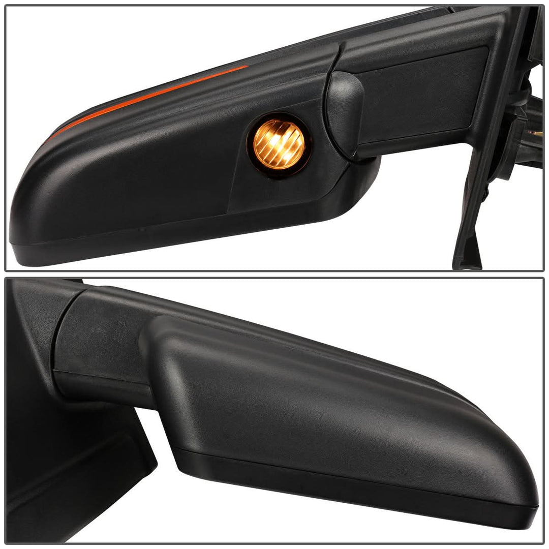 04-14 Ford F-150 Right Towing Mirror - Powered Heated Amber Signal
