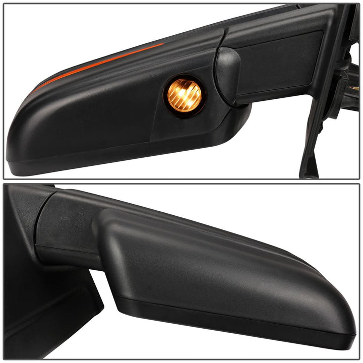 04-14 Ford F-150 Right Towing Mirror - Powered Heated Amber Signal