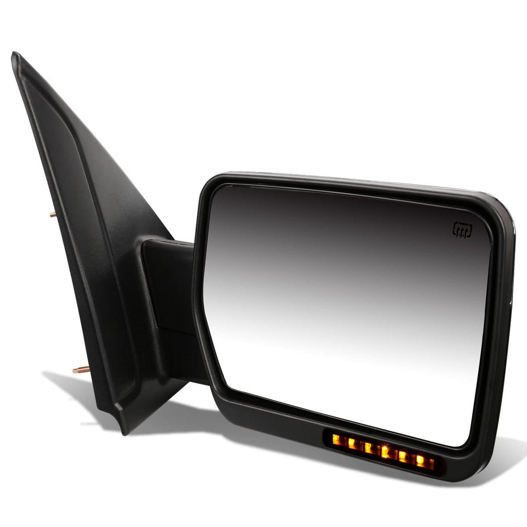 2004-2014 Ford F-150 Right Towing Mirror - Powered Heated Chrome