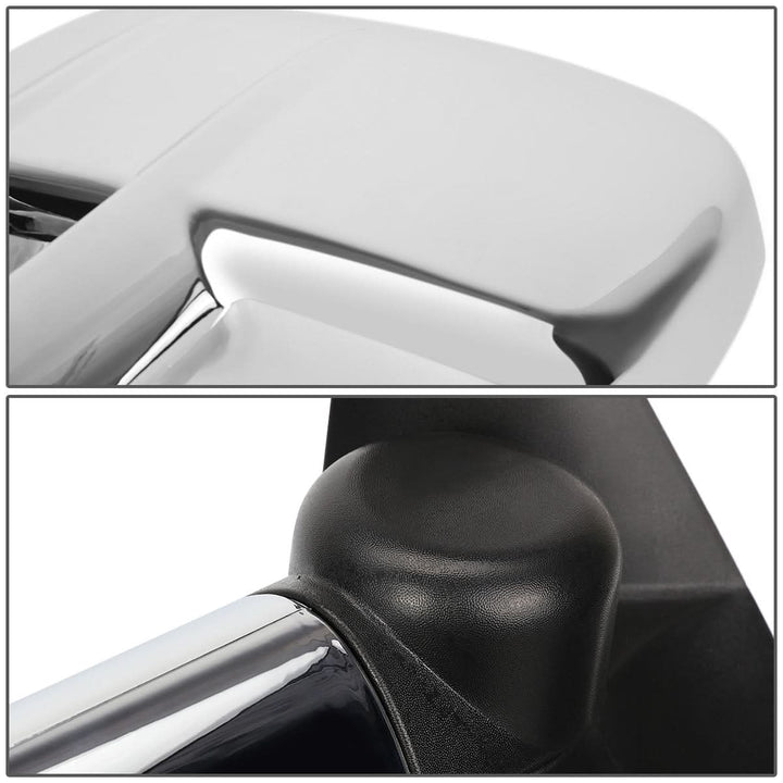 88-02 Chevrolet C/K Pickup Power Towing Mirror Pair Chrome