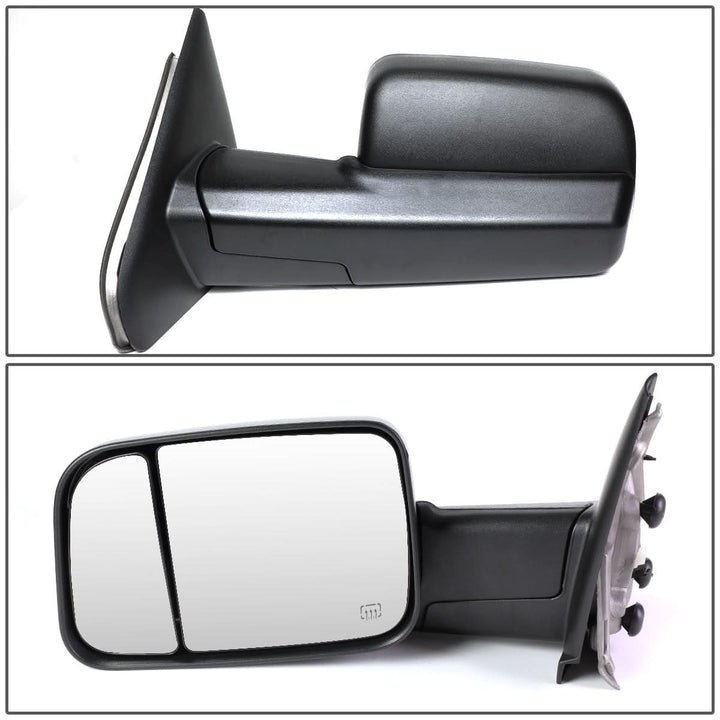 02-08 Dodge Ram 1500 / 03-09 Ram 2500 3500 Powered Heated Towing Mirrors
