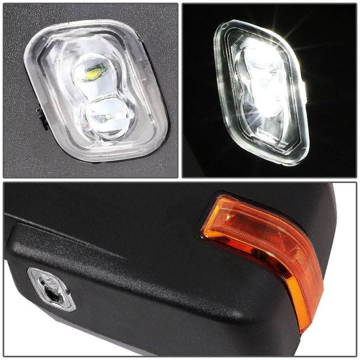 04-14 Ford F-150 Manual Towing Mirrors with Puddle Light & LED Signal