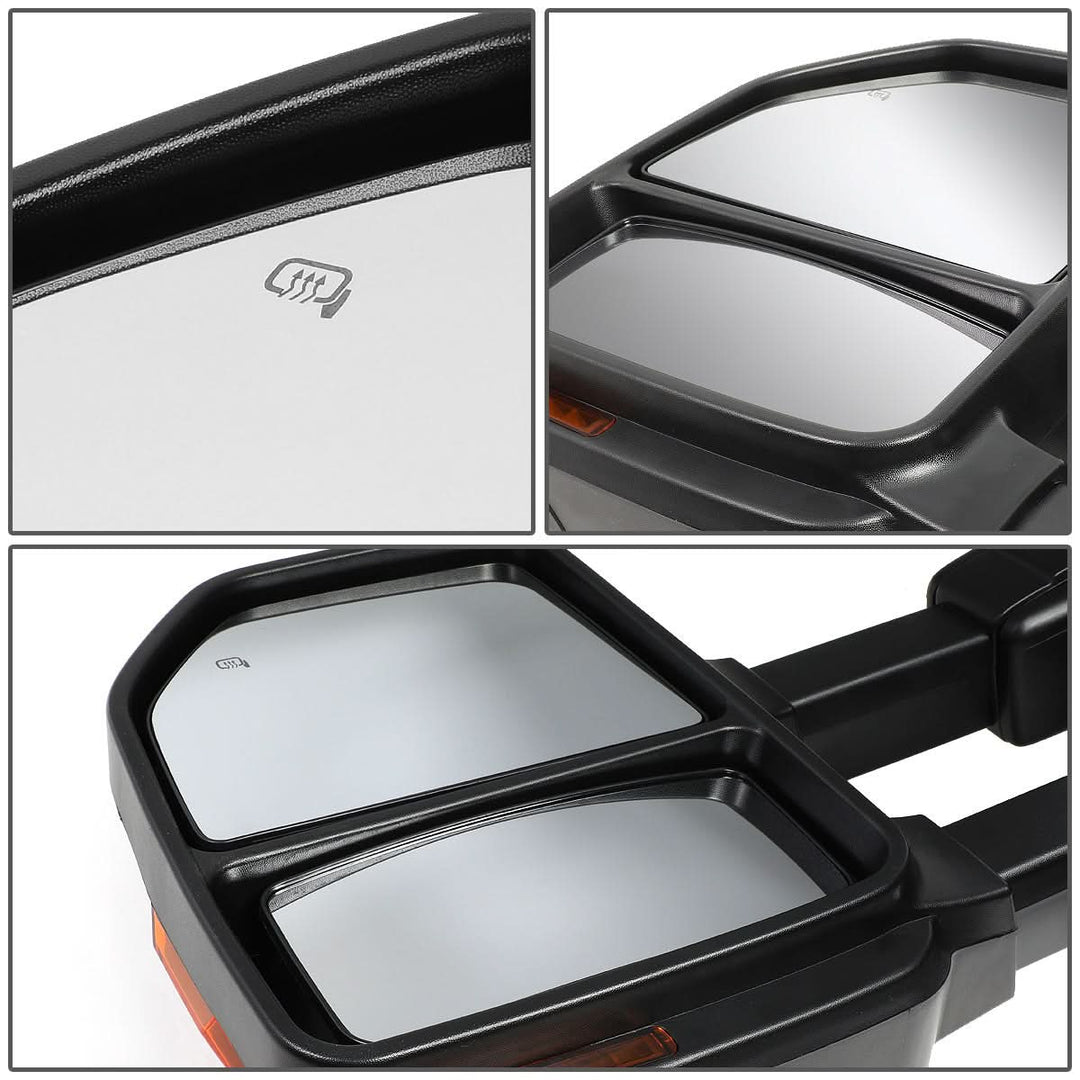 08-16 Ford F-250 F-350 F-450 F-550 Powered Heated LED Towing Mirrors