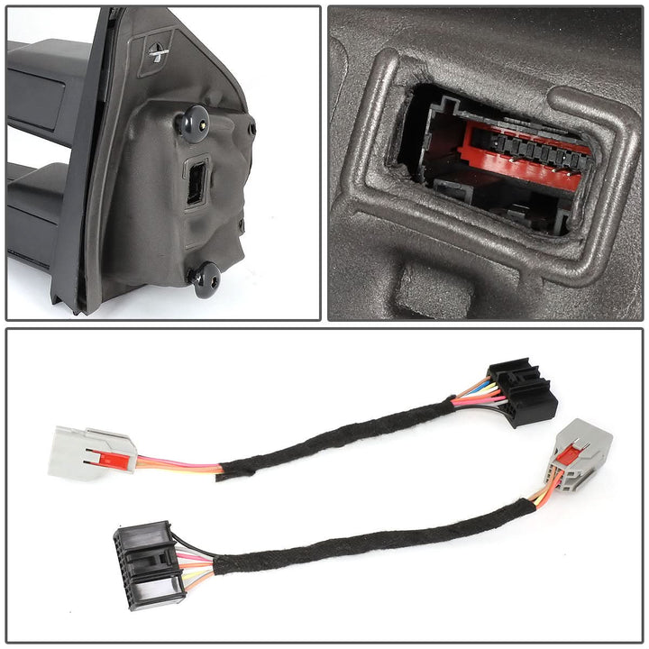 2015-2018 Ford F-150 OE Style Towing Mirrors - Powered Heated Black