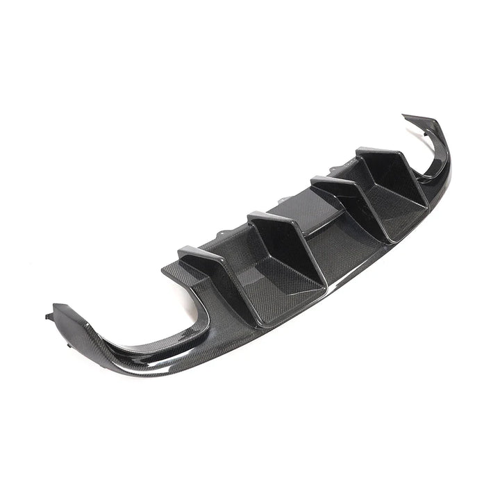 Audi A4 B8 S-Line / S4 Sedan Carbon Fiber JC Style Rear Valance Diffuser 2008 - 2012