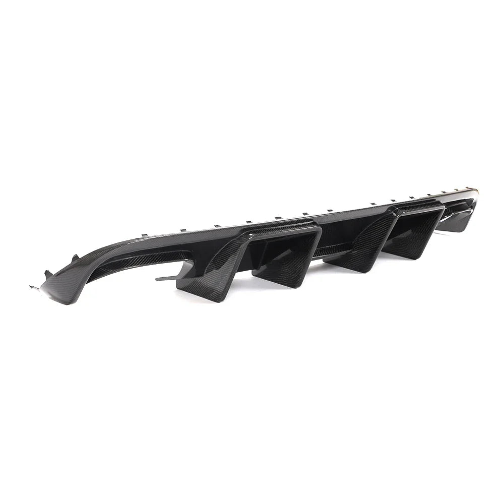Audi A4 B8 S-Line / S4 Sedan Carbon Fiber JC Style Rear Valance Diffuser 2008 - 2012